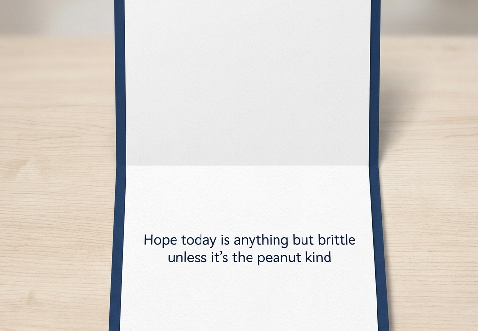 Disneyland Birthday Card — Inside